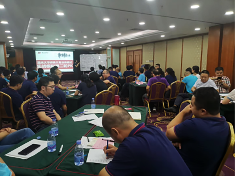 南方略助力溫氏股份大華農(nóng)《集團大客戶開發(fā)鐵三角模式》培訓(xùn)及演練2