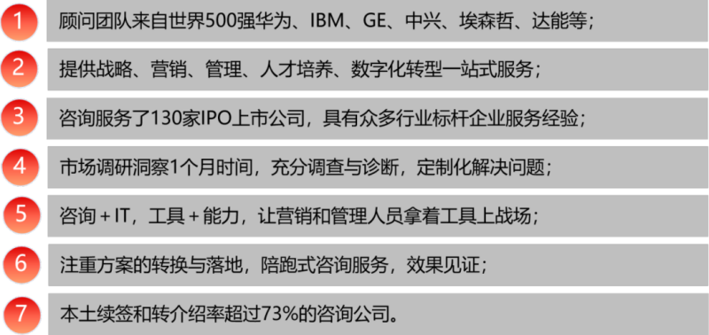 南方略咨詢服務(wù)特點